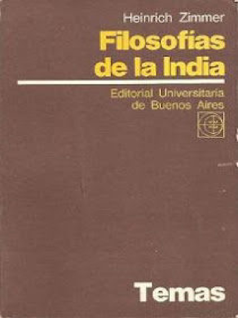 heinrich zimmer filosofias da ndia